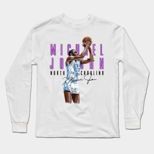 Michael Jordan Aesthetic Tribute 〶 Long Sleeve T-Shirt